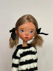 New sd BJd doll 1/6- landoudou resin art tan Skin Girl Premium Resin model toy diy makeup gift Free shipping