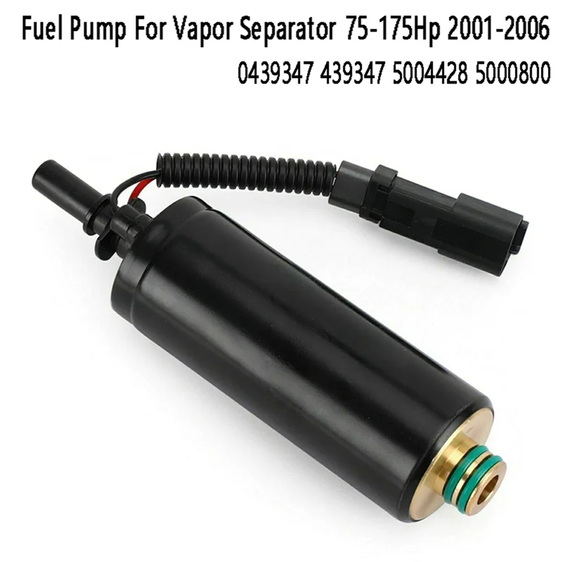 2X Fuel Pump for Vapor Separator for Johnson Evinrude 75-175Hp 2001-2006 0439347 439347 5004428 5000800 Motor Parts