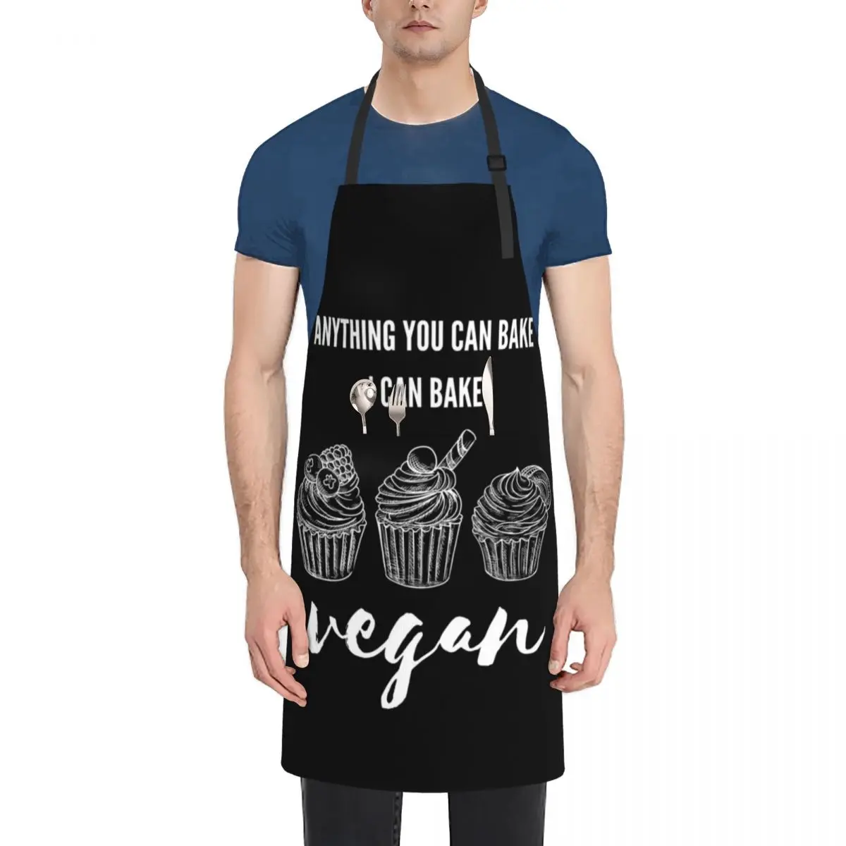 

ANYTHING YOU CAN BAKE I CAN BAKE VEGAN Cute Vegan Baker Apron Salon Kitchen Things For Home Novelties Kitchen And Home Apron