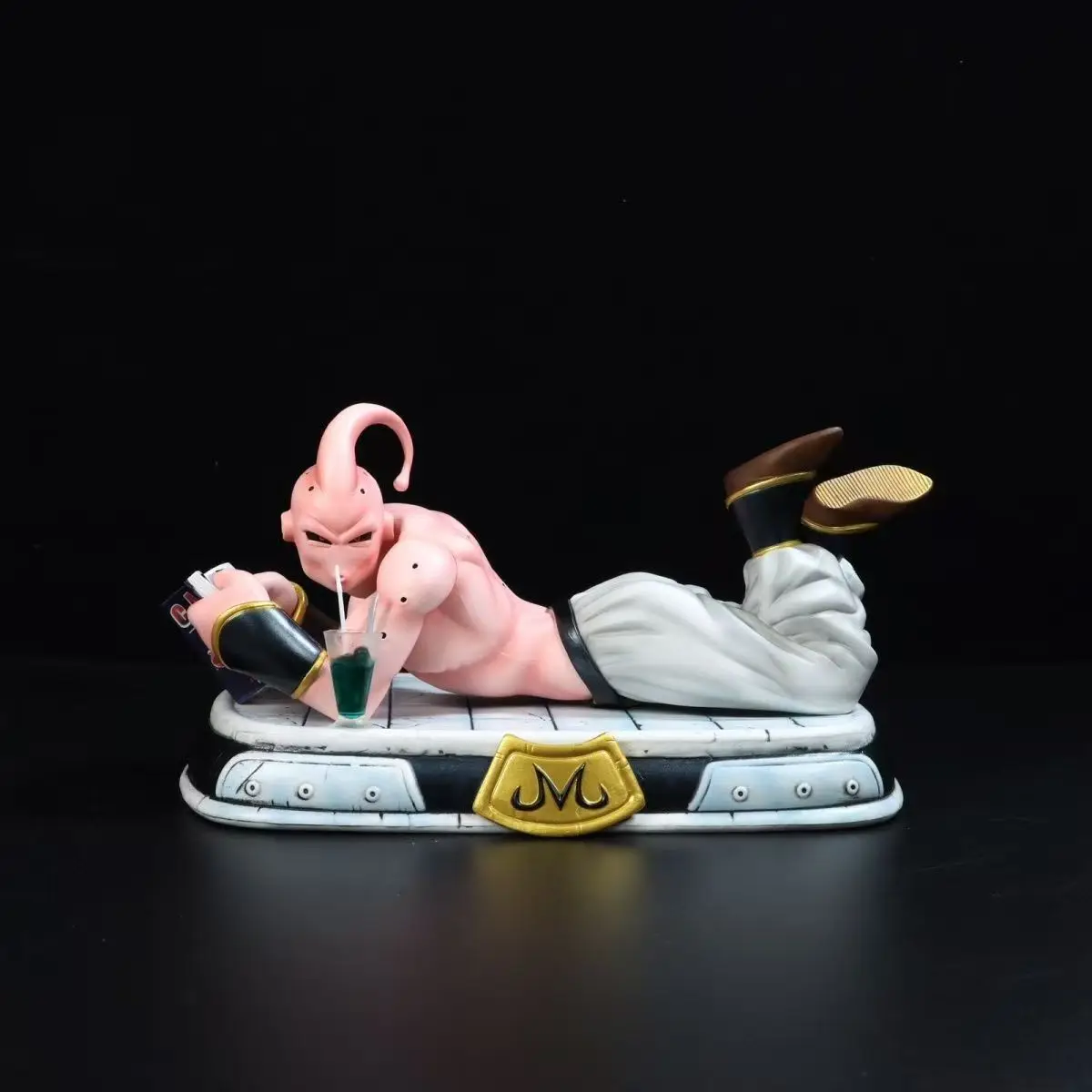 

Shengchuang Studio Dragon BallZ Drinking cola Buu SSj3 goku Warrior 5.11Inch/13cm Can Move PVC Favorites Figure hot toys Gifts
