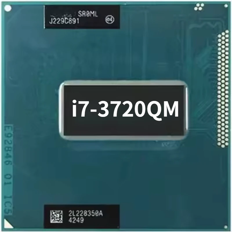 i7-3720QM SR0ML 2.6GHz 4 Core 8 Thread 6M 45W i7 3720QM Computer CPU Processor Server Socket G2 / rPGA988B