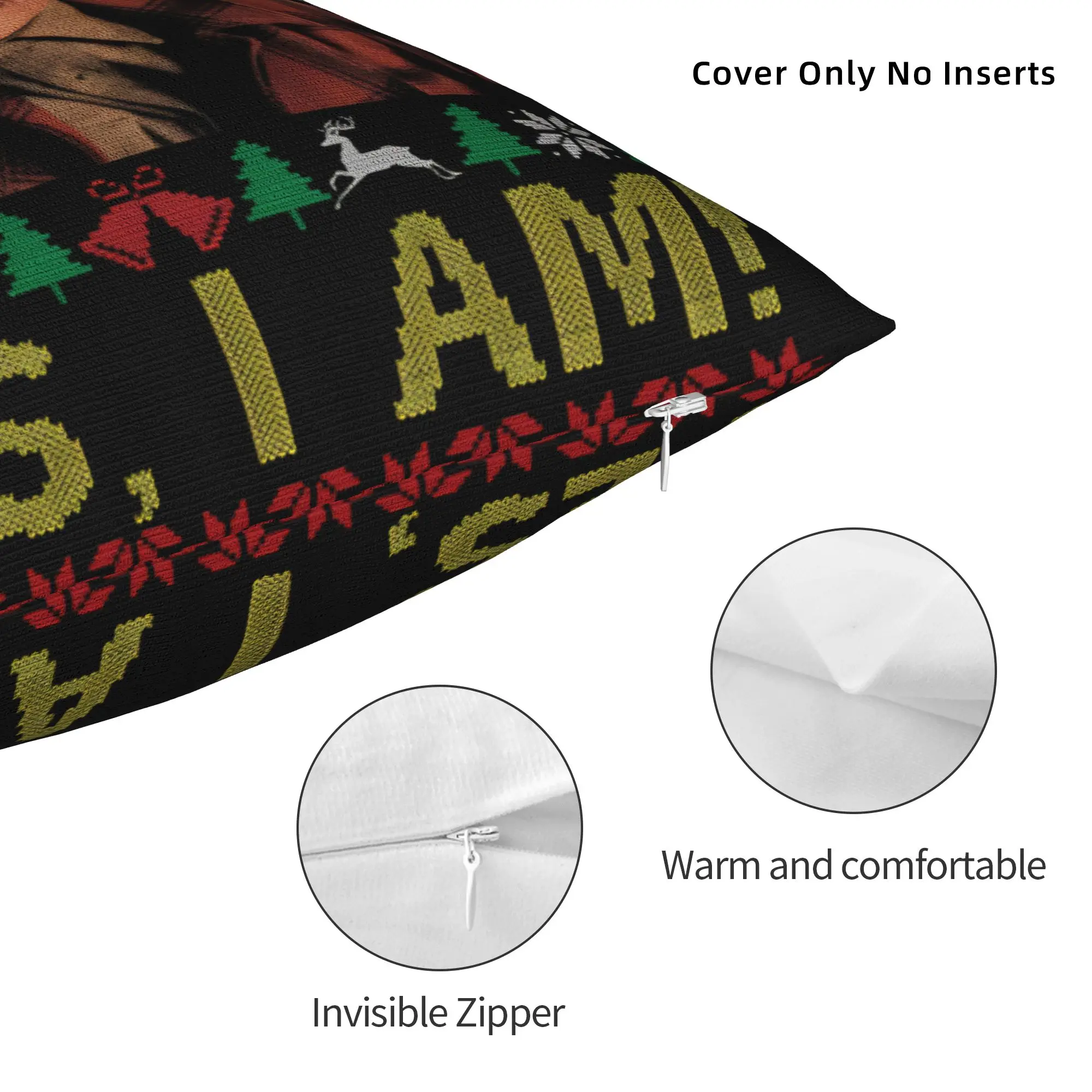 تشارلي هونام إد جين سأذهب للشرب نعم أنا غطاء وسادة غطاء الوسادة الديكور رمي كيس وسادة غطاء المنزل متعدد الحجم