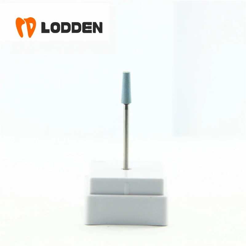 LOOODEN Dental Ceramic Diamond Polishing Head Grinding Tools for Zirconia Porcelain Shank Quick Polishing Burs