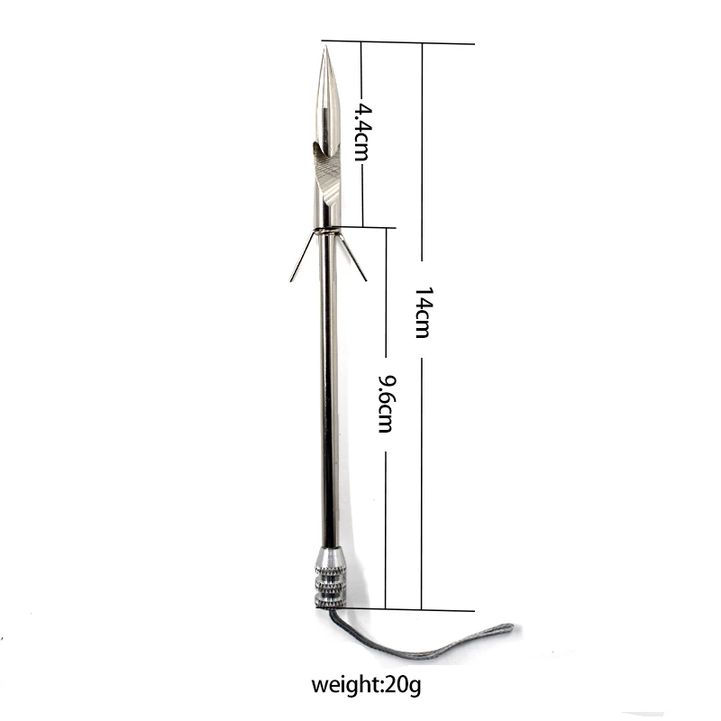 5/10/20/50ชิ้นลูกดอกปลาเหล็กที่มีประสิทธิภาพอุปกรณ์เสริมสำหรับการตกปลากลางแจ้งลูกดอกตกปลาคุณภาพสูง