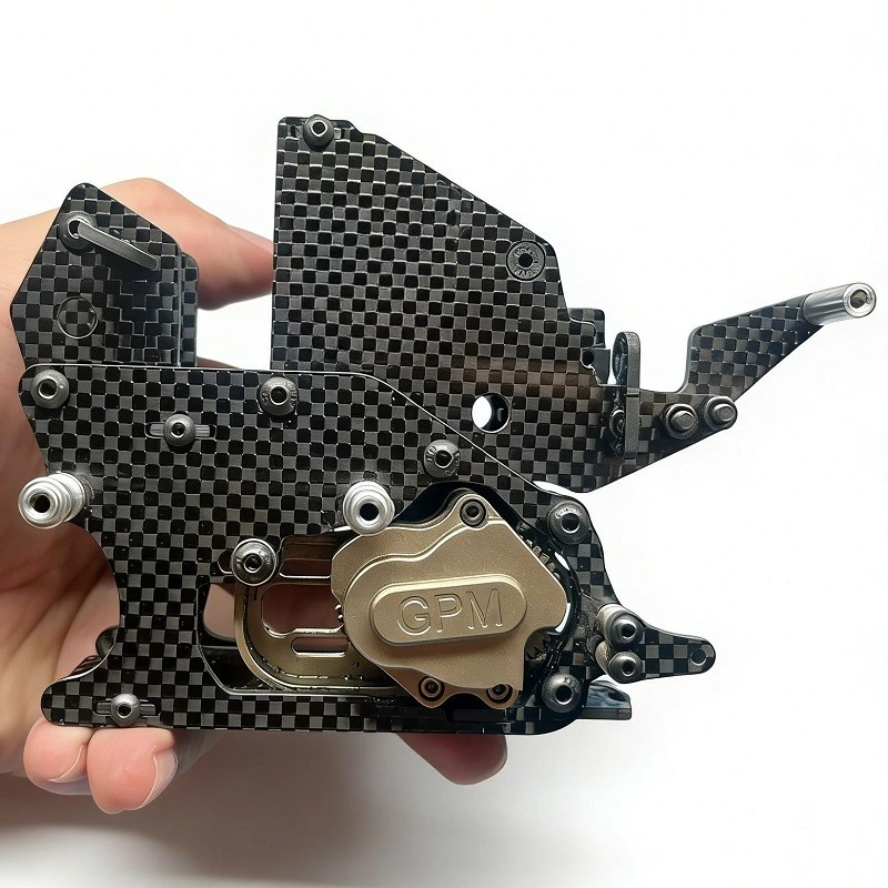 FJ915 1/8 RC Remote Motorcycle Parts NSR500 Upgraded OP Suite--Carbon fiber frame