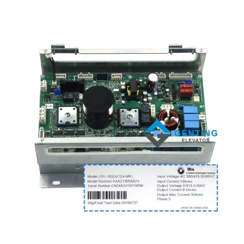 Elevator Parts Elevator Drive Inverter LRU-402(ACD4-MR) KBA21305ABZ6 KAA21305ABZ4