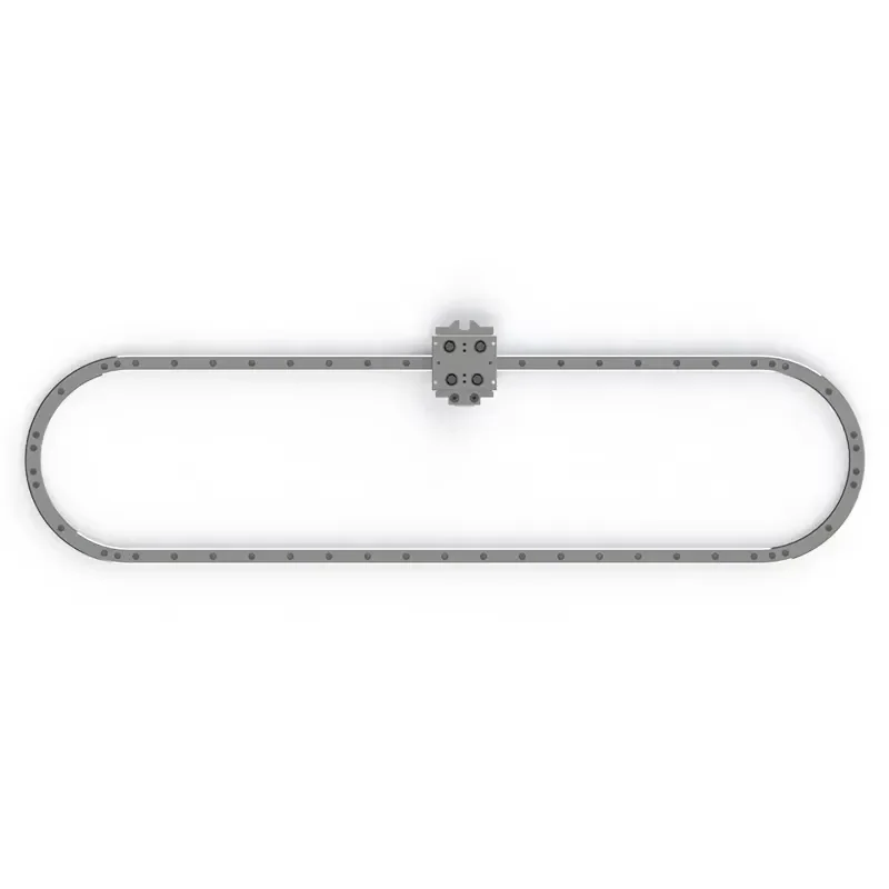 Non-standard Customizationchina Manufacture Quality Curved Rail Linear System R100 Radius 200 Diameter 400 Arc Guide Slider