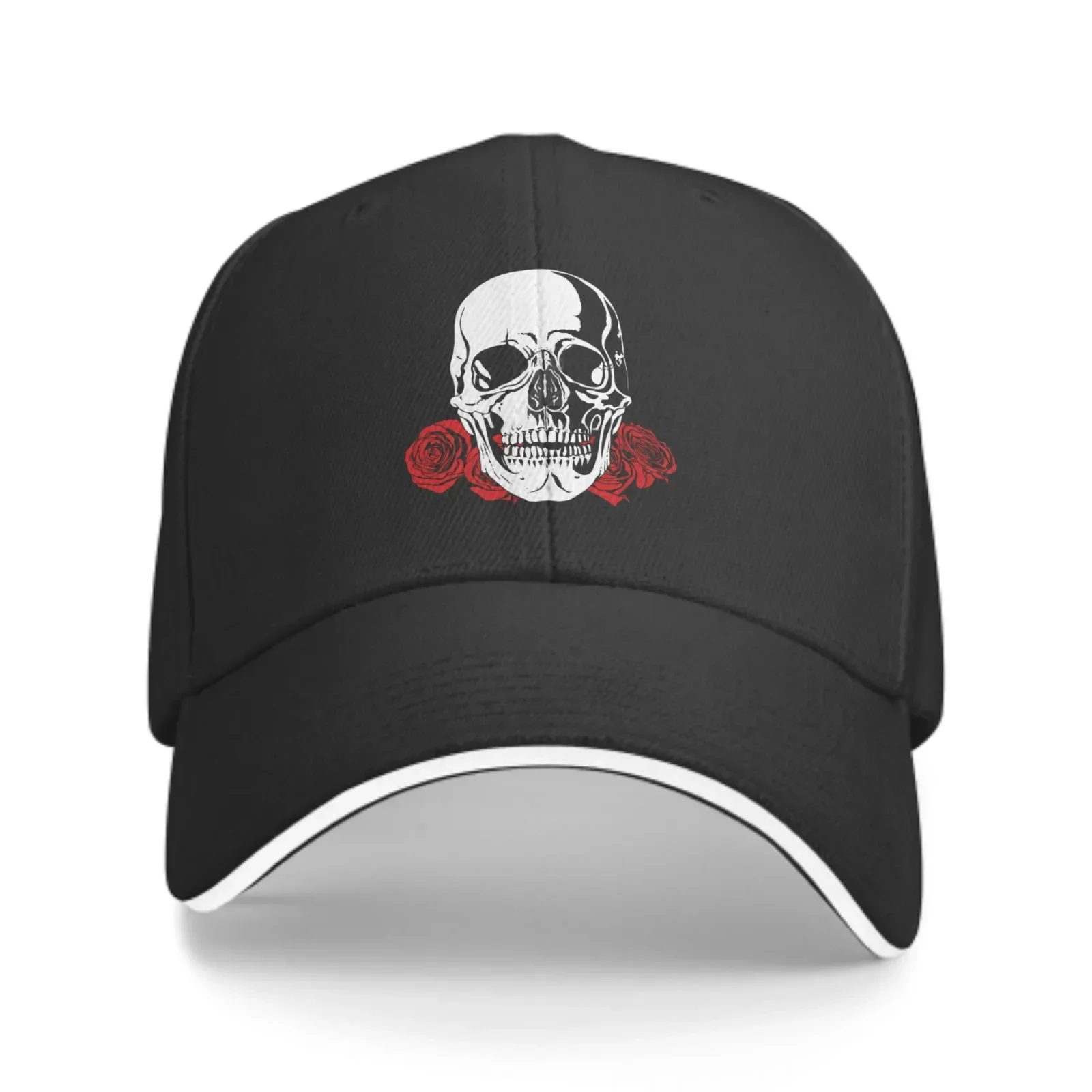 

SKull Baseball Caps for Men Women Fashion Casquette Adjustable Casual Trucker Hats SportsOutdoor Activities