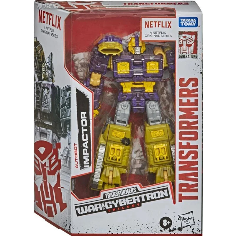 Hasbro Transformers WFC Netflix Elita-1 Wheeljack Red Alert Bumblebee Impactor 12Cm Anime Originale Action Figure Modello Giocattolo Regalo