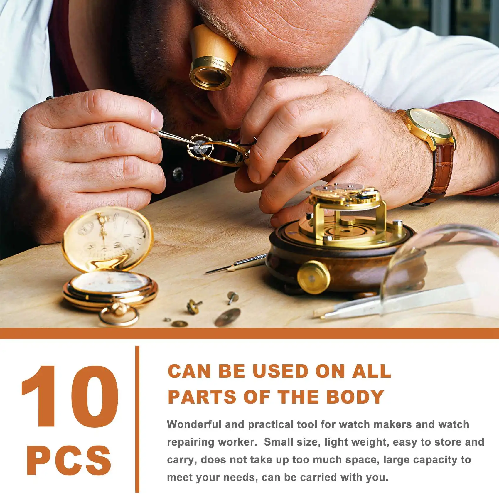 今すぐ購入 10 個ムーブメント時計スチールステムクラウンキット時計の部品 NH35 NH36 NH38 NH39 ムーブメント時計ステムスペアパーツ