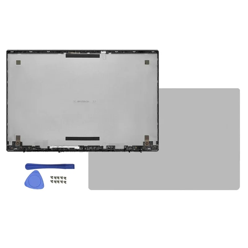 For Lenovo IdeaPad S340-15 S340-15IWL S340-15APILaptops Case LCD Back Cover/Front Bezel/Hinge Cover/Palmrest/Bottom Case Silver
