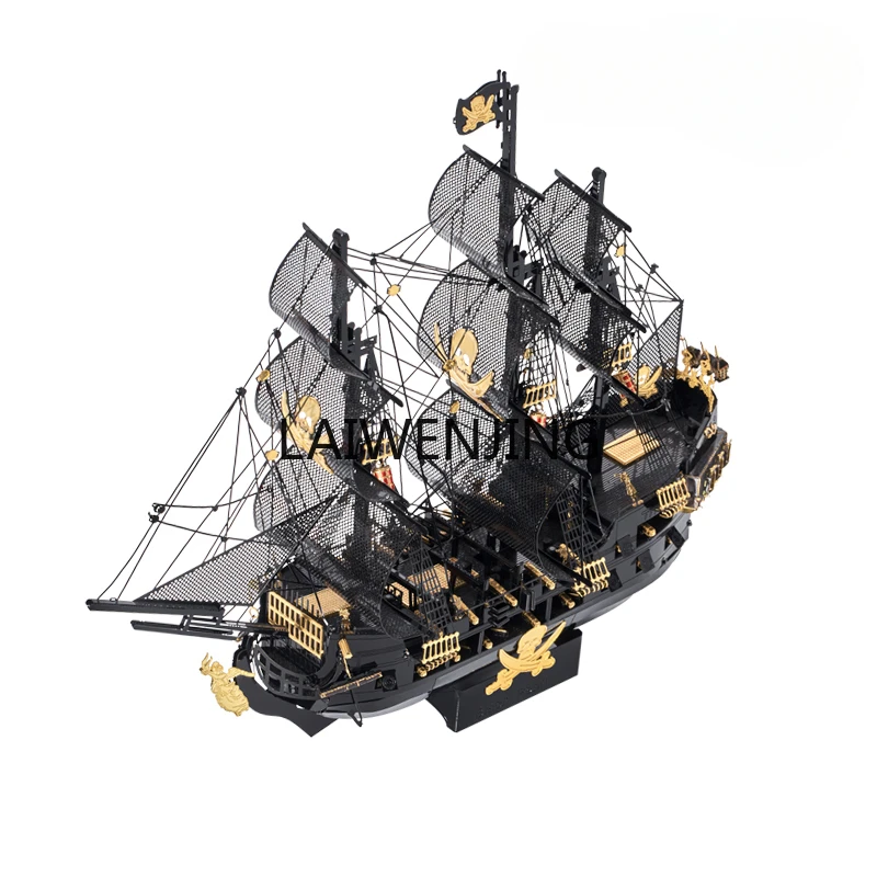 MJY pirate ship model assembly 3D three-dimensional handmade DIY adult decompression toy