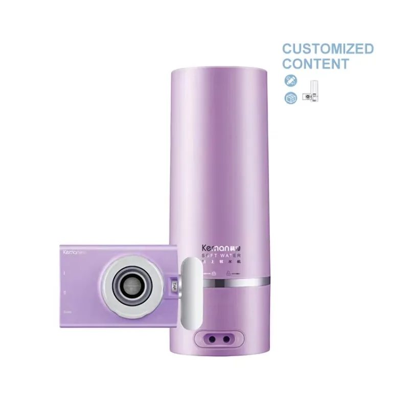 

[MR-1-A/B]Skin Care Home Using Easy Installation Counter Top Water Softener for Tap Water