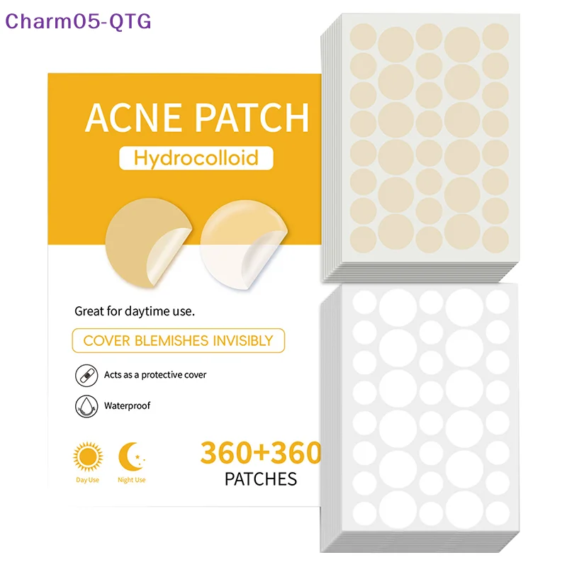 720Pcs/set Face Skin Care Acne Pimple Patch 2 Sizes Invisible Professional Healing Absorbing Spot Sticker Covering For Men Women