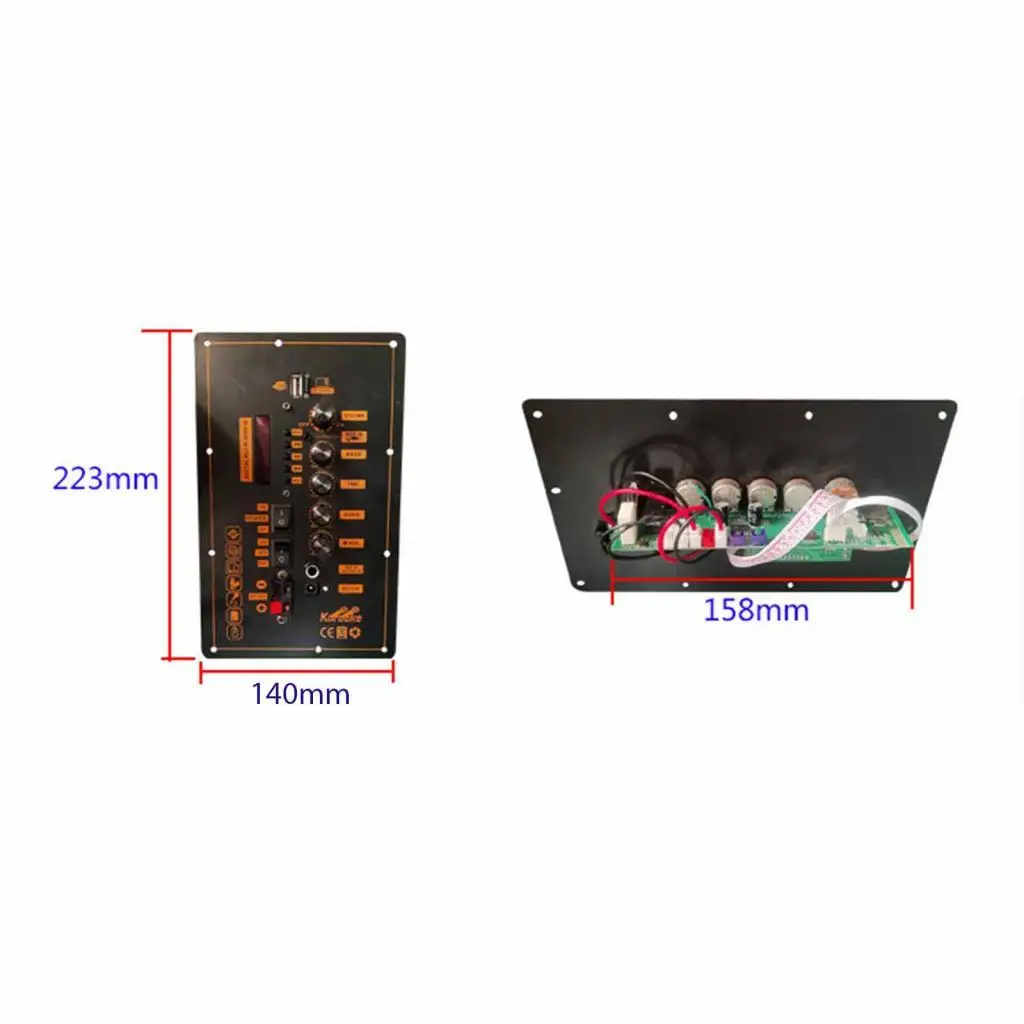 

Audio Amplifier Amp Board Wireless 30-120W for Computers Home Audio MP3 MP4