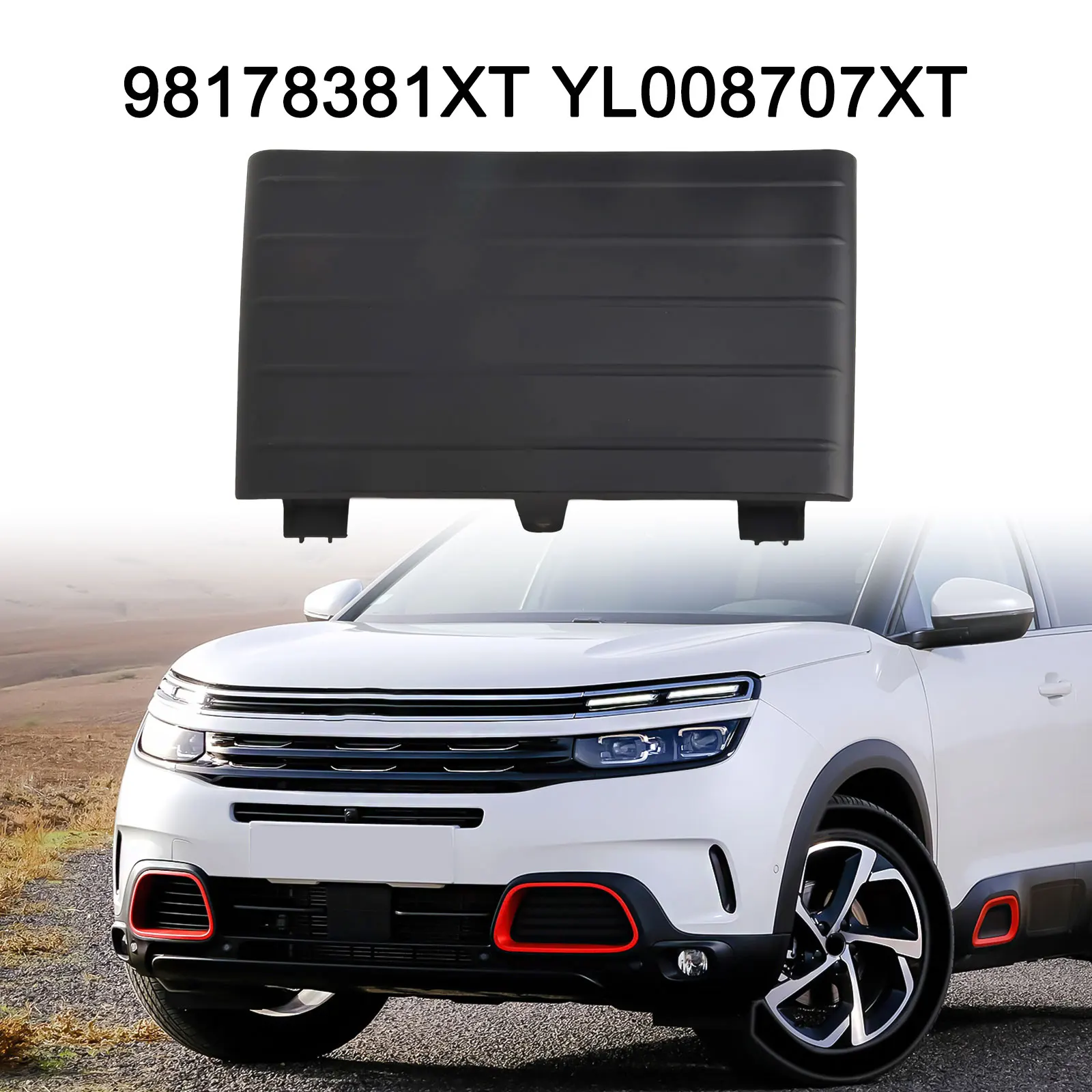 

Сменная крышка Передний бампер Крышка датчика Высокая посадка Совместимость Недеформационный материал ABS Быстрая установка