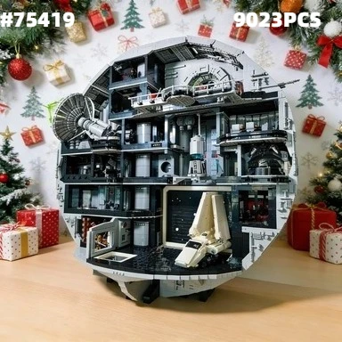 

Innovative New Large Death Star Classic Style Home Decoration Anniversary Gift for Fans 75419