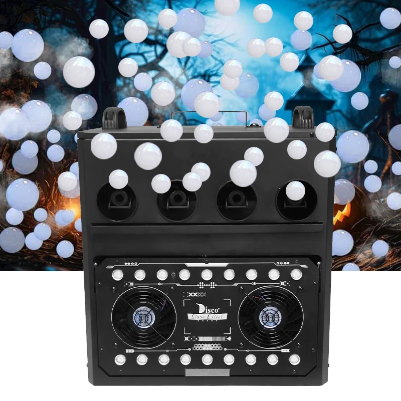 Wholesale Smoke Bubble Machine DMX512 Control Fog Bubble Machine Large Output For Stage Performance Birthday Party