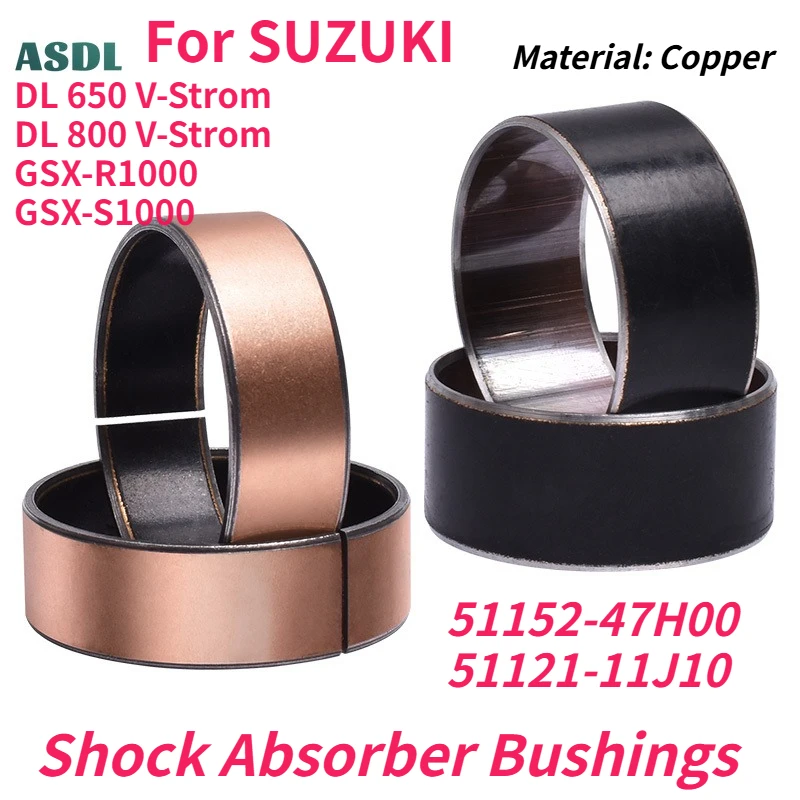 

43mm Front Fork Bushings External Guide Rails Shock Absorption For SUZUKI DL650 V-Strom DL800 DL 650 800 GSX-R1000 GSX-S1000