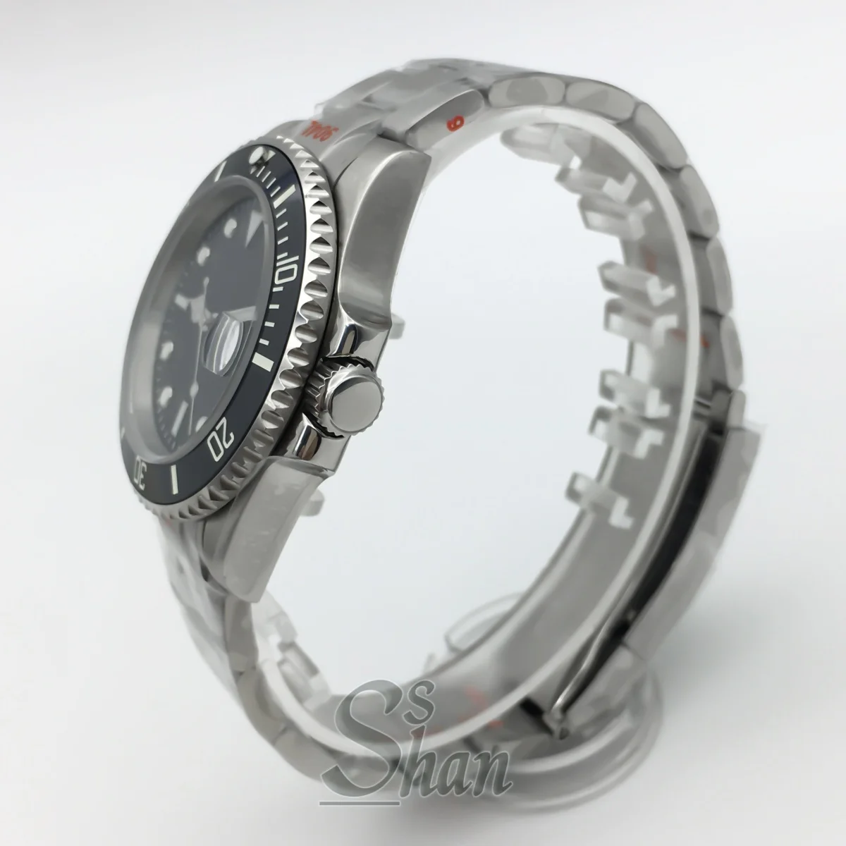 36mm 38mm 40mm 高級ビジネス向けNH35搭載メンズ自動巻きダイバーズウォッチ、サファイアクリスタルと逆回転防止セラミックベゼル付き