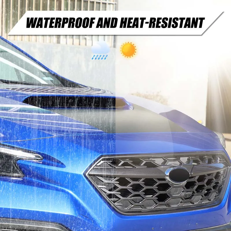 PVC Material Car Front Hood  Panel Trim Sticker Post Vinyl Stickers For Subaru WRX 2022-2026 Decoration Accessories