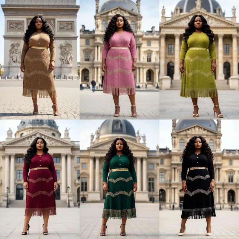 Miyake plissado vestidos femininos moda europeia temperamento solto tamanho grande estiramento vestido longo oriente médio baile de formatura roupas commuter