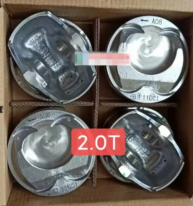 

Автозапчасти, высокое качество, 4 шт., поршни для двигателя JL486ZQ4 2019-2021 ChangAn CS95 2.0T