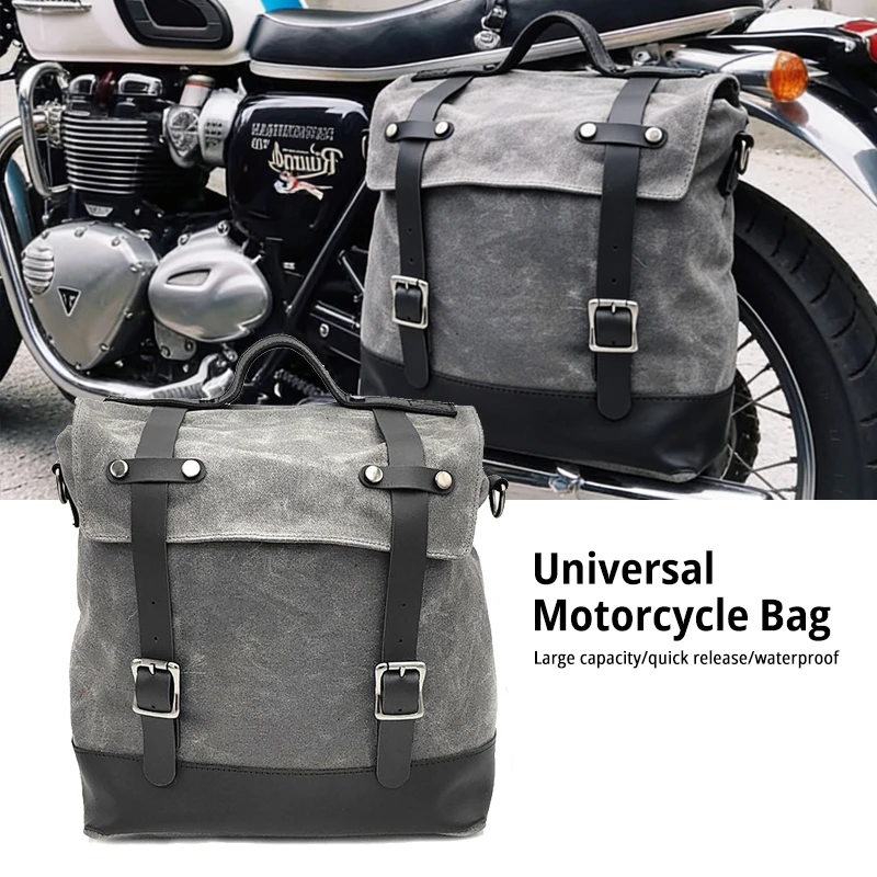 Retro Motorcycle Saddle Bag For Indian Victory Benelli For BMW R1200GS R1250GS R 1200GS 1200 GS LC ADV Adventure