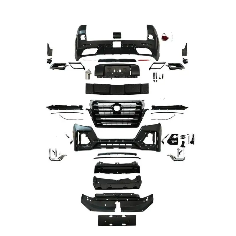 

GUGO 2018-On for s PRADO E Model Bodykit High Quality ABS Bumper with Easy Installation and Tow Hook for Car Modification