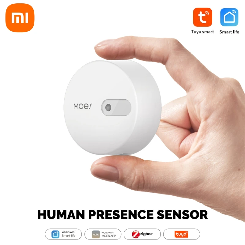 

Xiaomi Presence Sensor ES1 Smart Motion Sensor With MmWave Radar Requires Tuya Zigbee Hub For Home Automation And Security