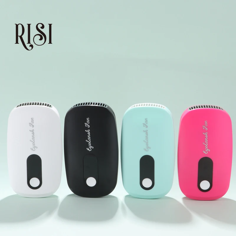 RISI Mini Fan USB Wimpern Verlängerung Werkzeug Trockner Luft Gebläse Kleber Schnell Trocken Grafted Wimpern Gewidmet Trockner Für Lash Make-Up werkzeug