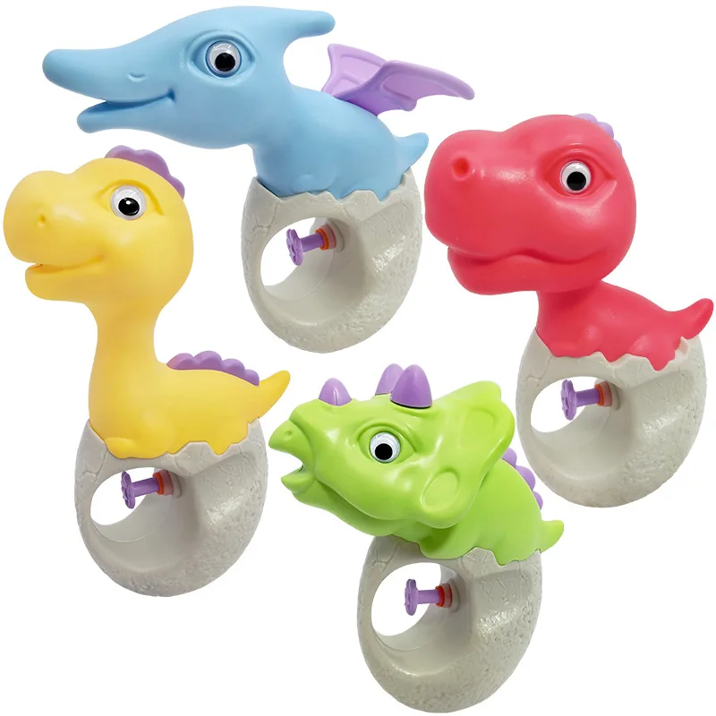 Juguetes de baño de pistola de agua de dinosaurio, lucha de tiro, playa, piscina, juguetes de verano para niños, regalos de cumpleaños para bebés