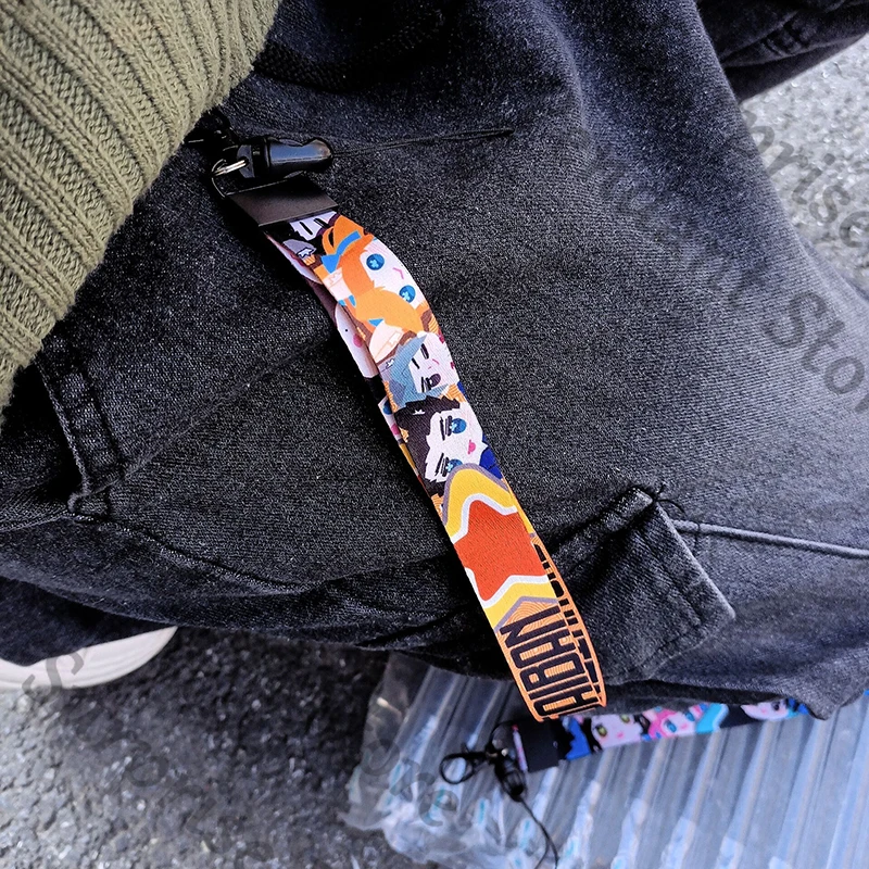 Anime Ace Attorney Phoenix Wright Miles Edgeworth Kazuma Asogi Cosplay Phone Strap Cell Phones Lanyard Short Rope Mascot Gift