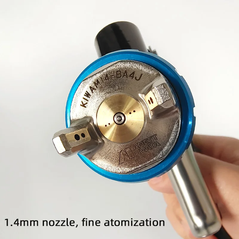 Original Japan Anest Iwata S2 Professional Spray Gun Paint Sprayer Pneumatic Tool Car Varnish Hvlp Spray Paint Can 1.4 Nozzle