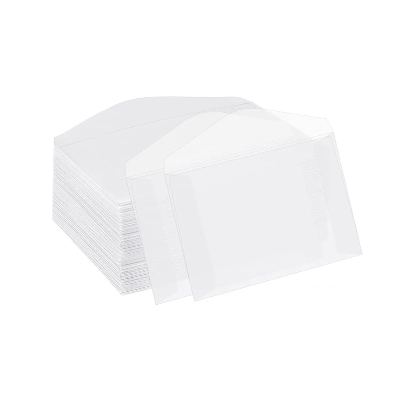 50PCS Translucent Paper Envelopes Set Letter Vintage Wedding Invitation Envelopes For Cards