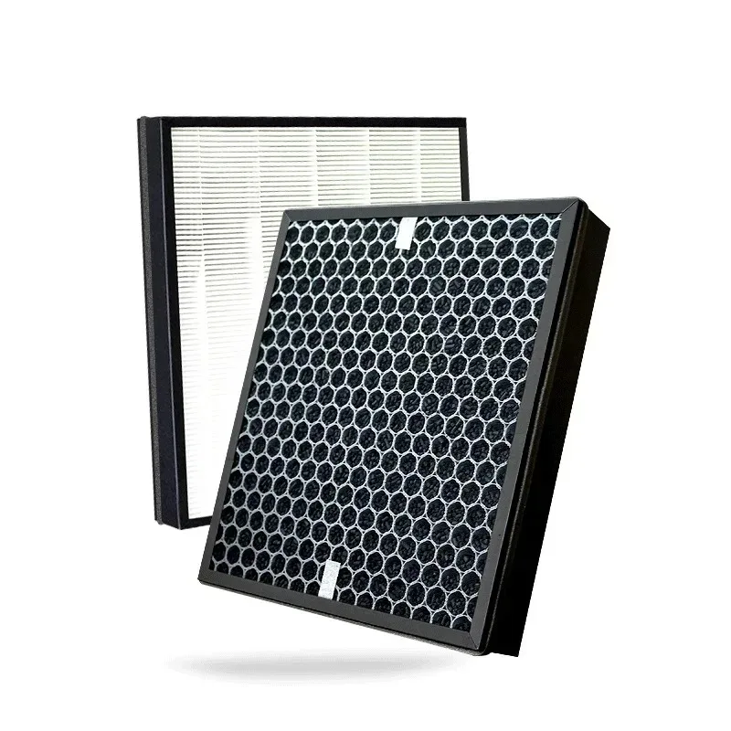 Air Purifier HEPA + Activated Carbon Composite Multifunctional Filter 330*280*33mm for AIC XJ-3800А-1 очиститель
