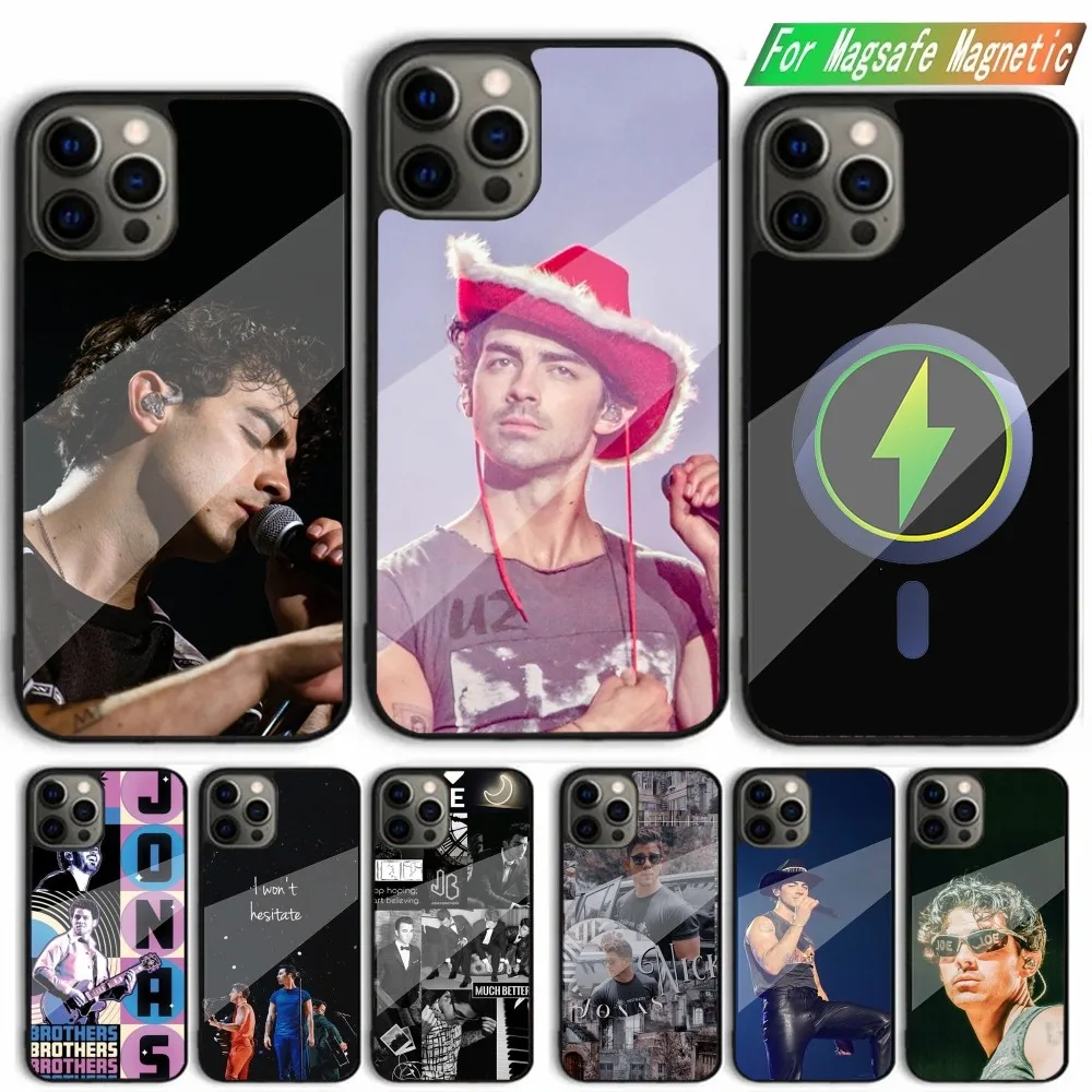 Jonas B-Brothers Phone Case For iPhone 15,14,13,12,11,Plus,Pro,Max Mini Magsafe Magnetic Wireless Charging