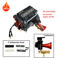 TOYAN DIY L200 Inline Four-cylinder Methanol Gasoline Engine Carburetor Change Single Carburetor Single Carburetor Seat Parts