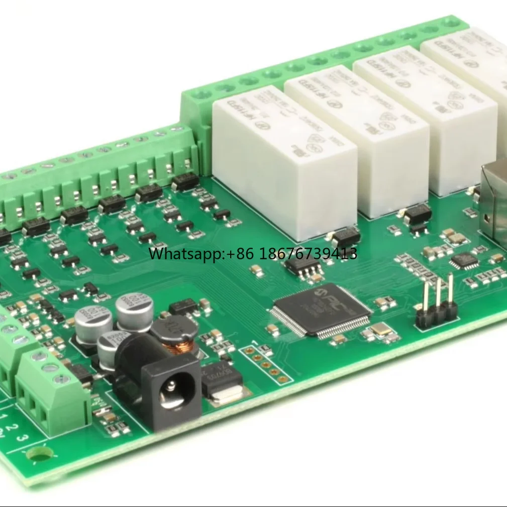 ETH484-B - 4 X 16A Ethernet Relay Expansion Module Relay Module Development Board