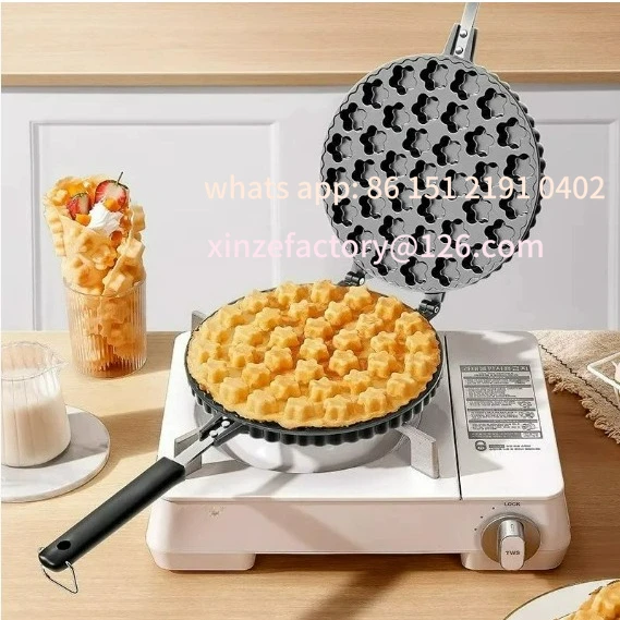 

Customizable Plum Blossom Cake Moulds Home Chicken Baking Tools Machine Waffle Pans