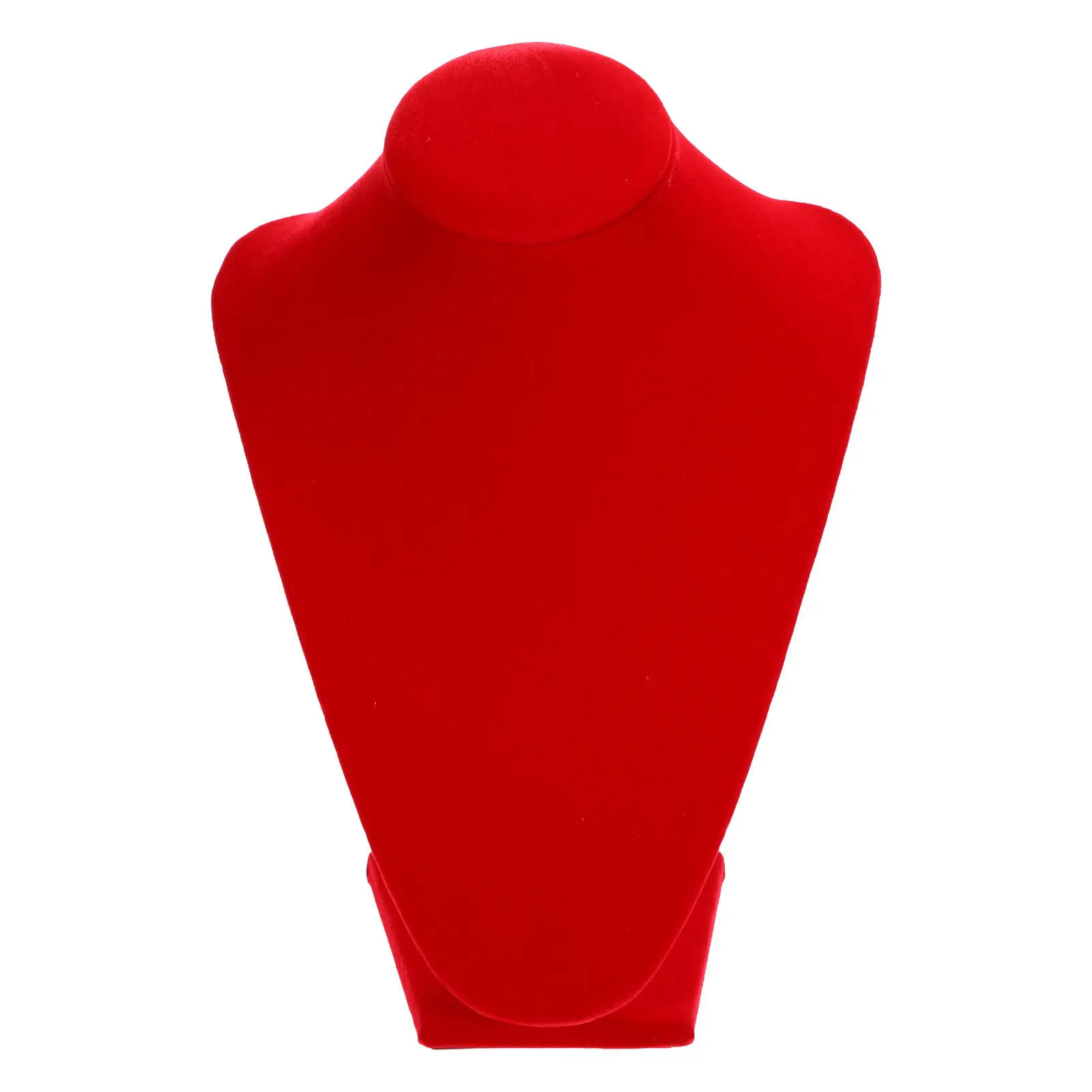 

Jewellery Jewelry Display Stand Holder Bust Stands Rack Neck Hanging Necklace Mannequin Model Red Organizer Racks