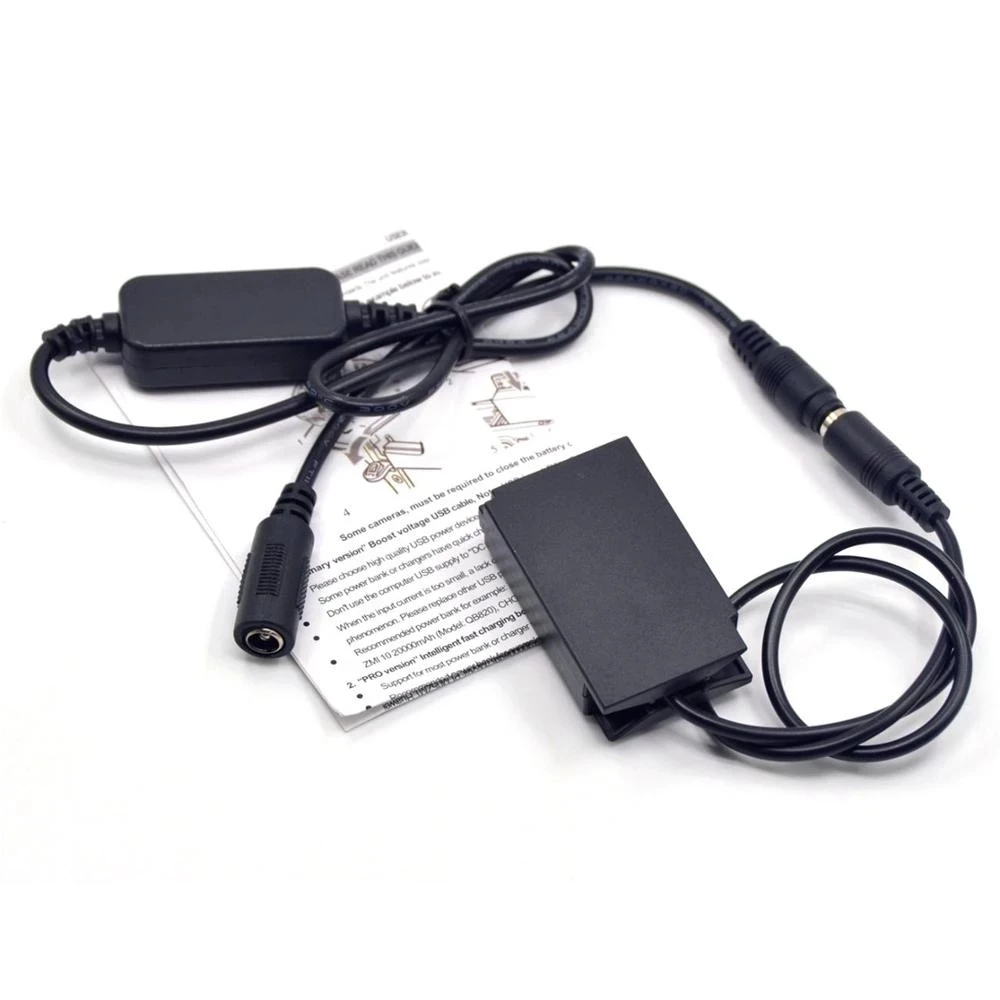 

EN-EL20 ENEL20 Dummy Battery 12V-24V Step-Down Charger Cable EH-5+EP-5C DC Coupler For Nikon 1J1 1J2 1J3 1S1 1AW1 1V3 P1000