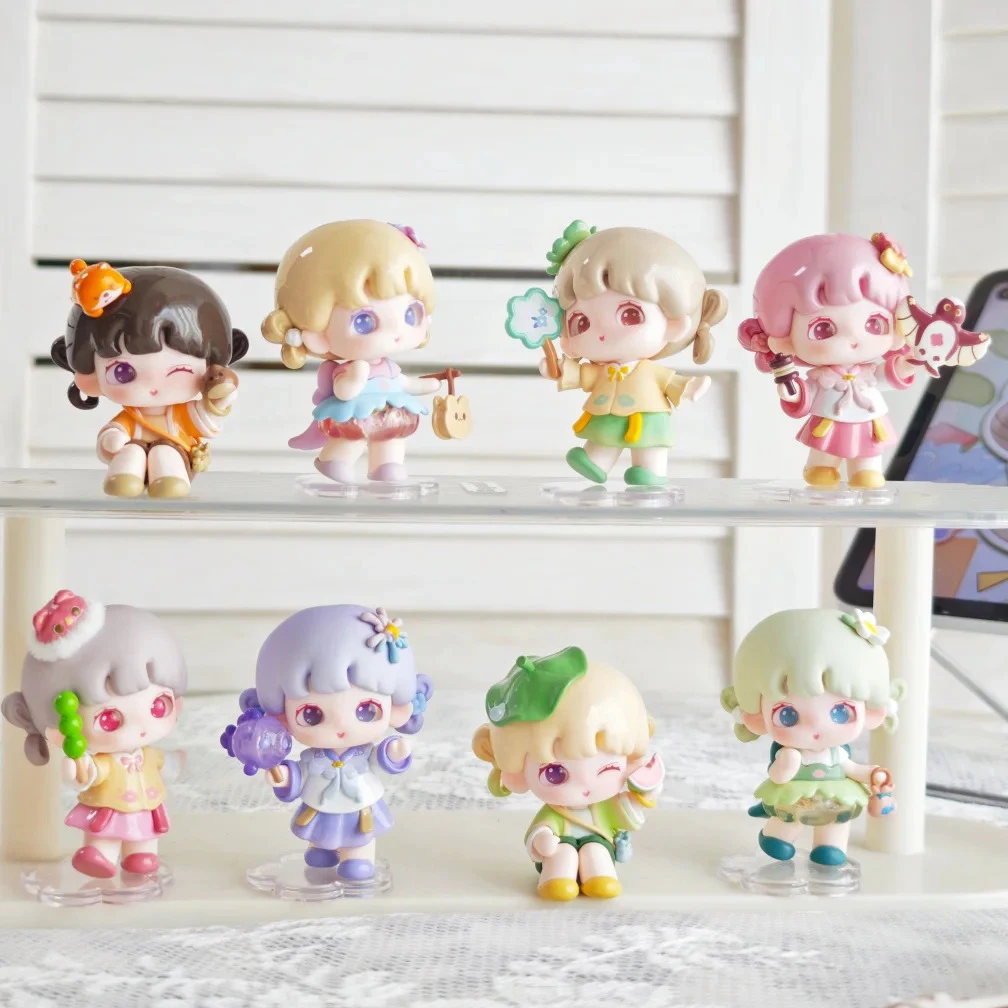 Yooie Four Seasons Firework Blind Box Kawaii Chinese Style Girl Figure Collectible Trendy Toy Desktop Ornament Gifts For Fans - view 6