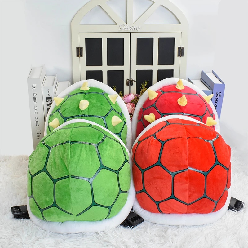 6 Styles Mario Bros Koopa Troopa Soft Plush Backpack Toys Cute Anime Bowser Paratroopa School Bag Peluche Dolls Festivals Gifts