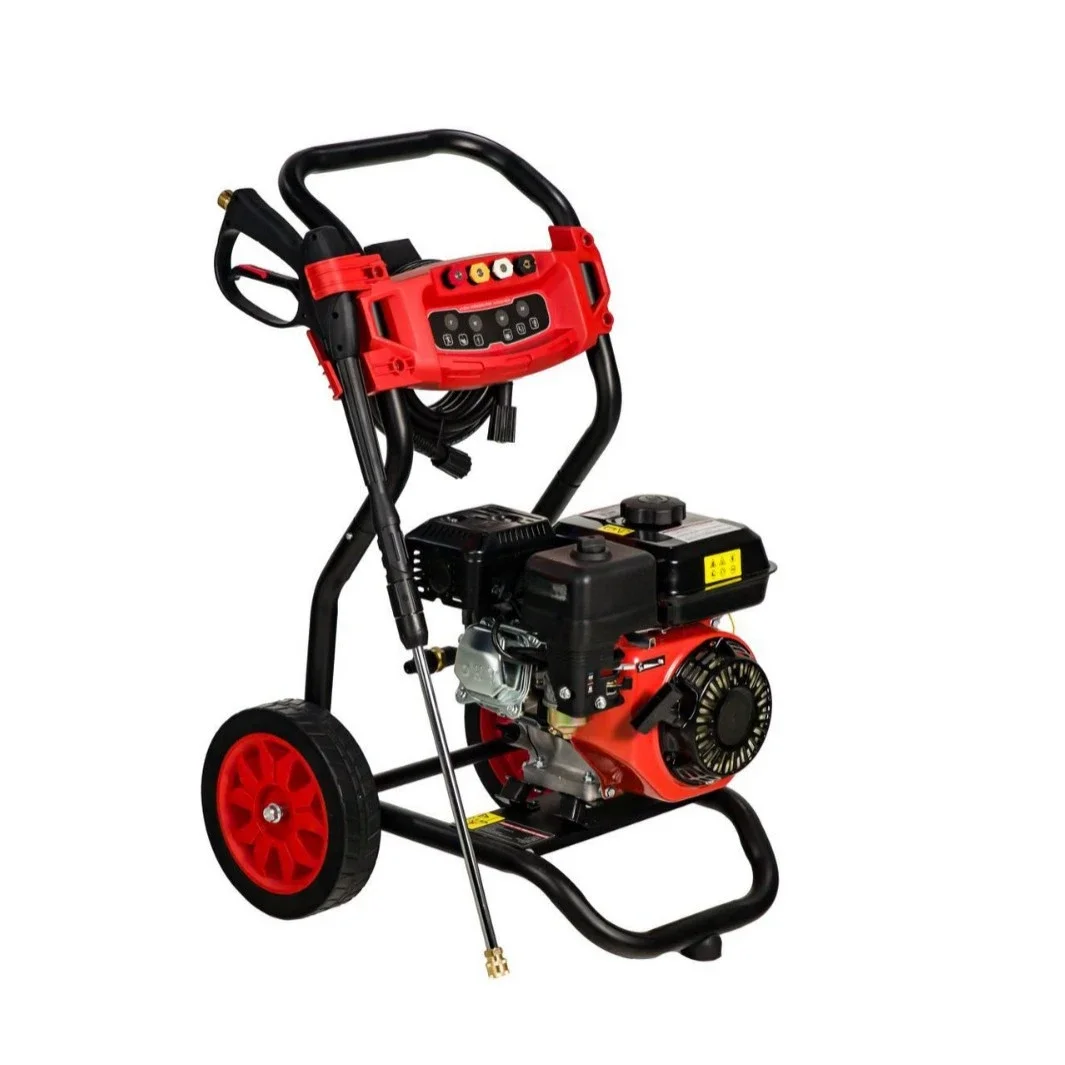 Gasoline high pressure cleaner Commercial car wash pump head mobile cart type