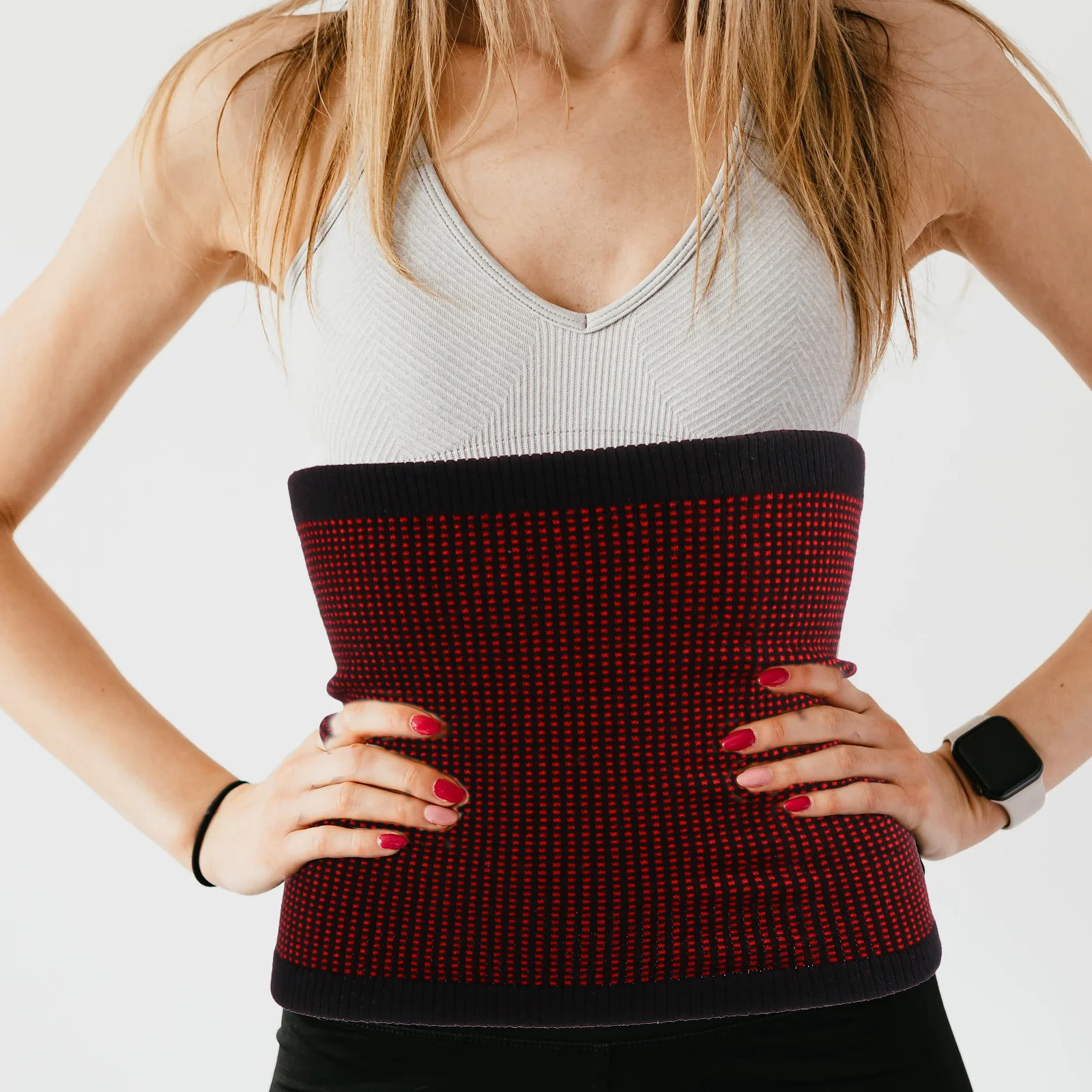 

Cashmere Waist Support Belt with Wide Elastic Lumbar Brace for Sports Fitness Lightweight Back Support Comfortable All-Day Wear