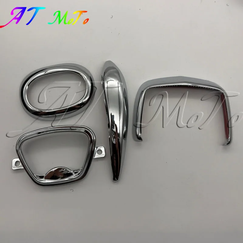 Suitable for Honda Dio50 DIO50 Giorno AF24 Motorcycle Electroplating Modified Decorative Parts Chrome Plated Decorative Parts