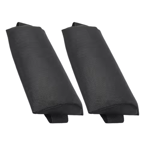 2Pcs Outdoor Leisure Chair Pillow Ergonomic Neck Support Foldable Deck Headrest Chaise Recliner Lounge Cushion
