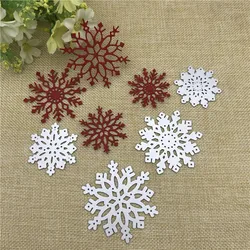 4 pz/set fiocco di neve telaio metallo taglio muore per DIY Scrapbooking Album goffratura carte di carta mestieri decorativi