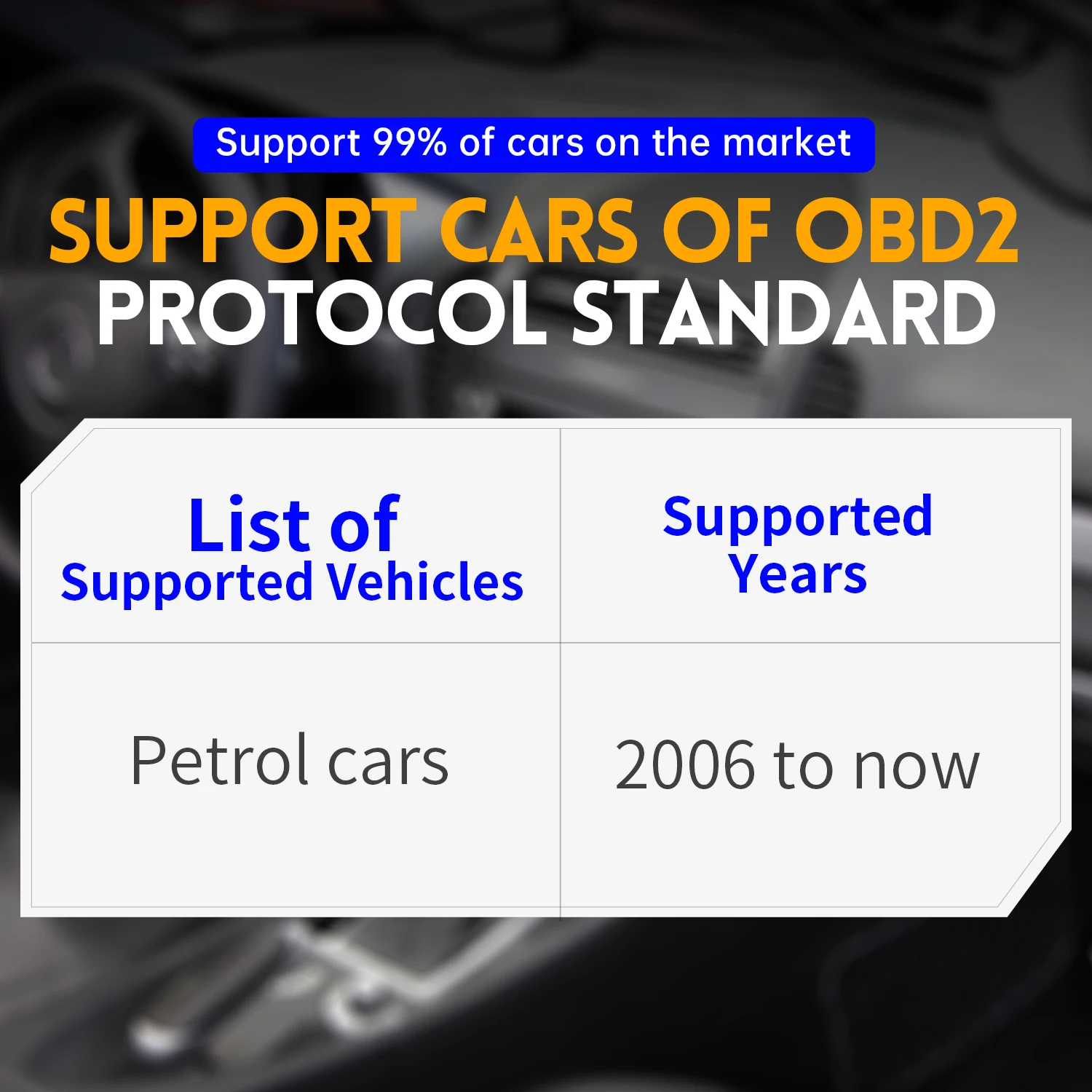 FD10 Car OBD2 Scanner Code Reader Clear Error OBD Diagnostic Tool IOS Android BluetoothV5.1 Check Engine Light Car Repair